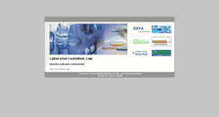 Desktop Screenshot of coyalaboratorios.net